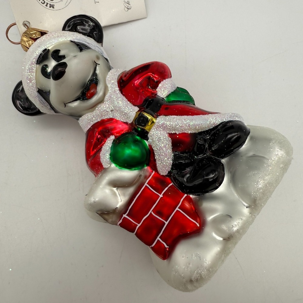 1999 CHRISTOPHER RADKO TINY ROOFTOP‎ ICKEY 4" ORNAMENT 1210/5000 99-DIS-41
